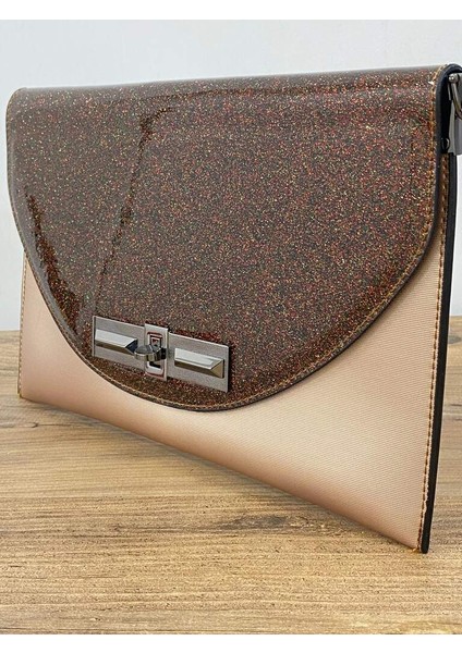 00-02 Renk: Simli Iki Renk Abiye,nişan,düğün El ve Omuz Kadın Çantası fiyatları