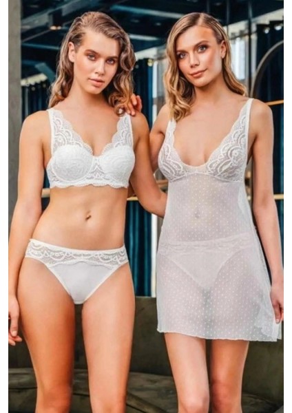 - Sütyen Külot Kombinezon Takım Kadın 1884