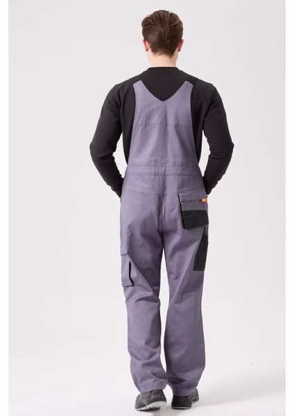 Erkek Gabardin Bahçıvan Tulum Isg Baccata Iş Güvenliği Kot Salopet Denim Çok Cepli indirimleri