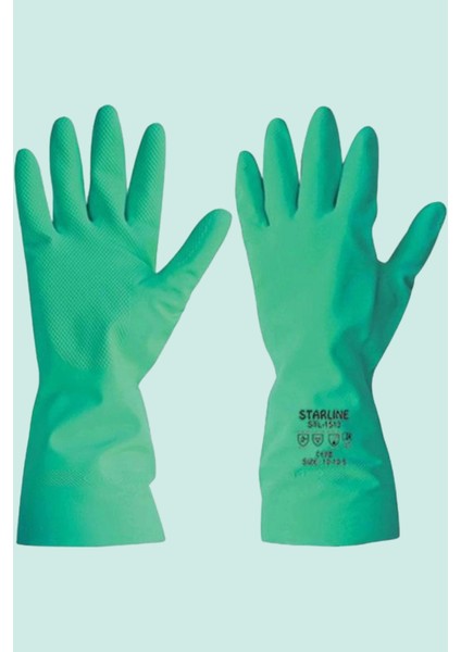 Kimyasal Dayanıklı Nitril Eldiven Starline 1513 En 374 388 Stl Asit Baz Yağlara Kaplama