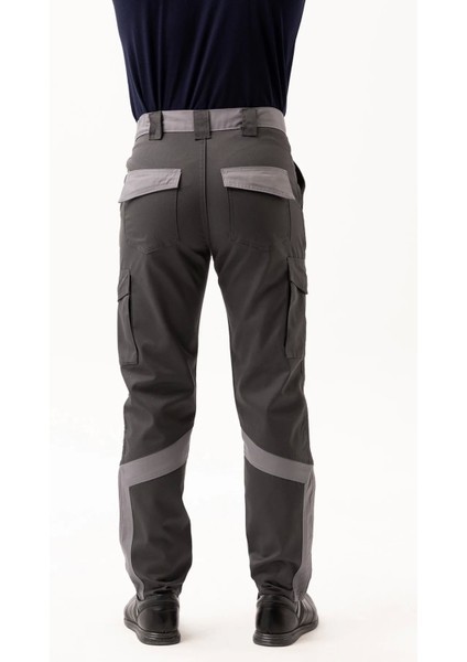 Erkek Iş Pantolonu Çok Cepli Dayanıklı Gabardin Kumaş Pyrus Rahat Ergonomik Tasarım fırsatları