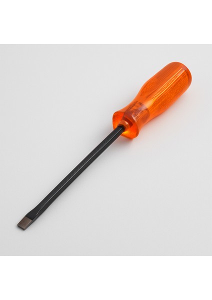 Tornavida Uzun Boy Premium Kraft Düz Tornavida Turuncu Plastik Sap 6X150 mm fiyatları