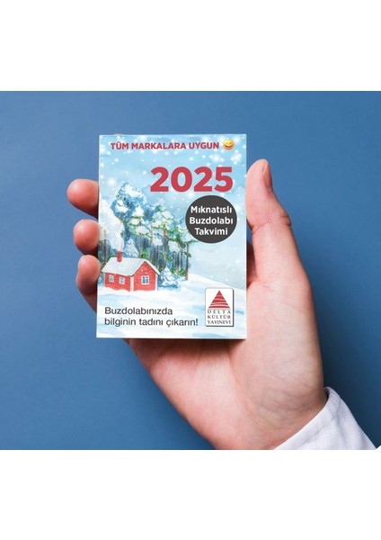 2025 Mıknatıslı Buzdolabı Takvimi