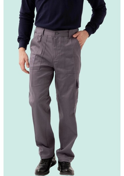 Erkek Pamuklu Yazlık Iş Pantolonu Galanthus Hafif Tasarım