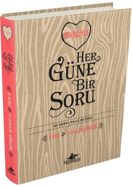 Sevgiliyle Her Güne Bir Soru (Ciltli)