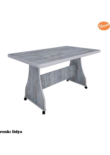 Tekerlekli Mdf Masa %100 Mdf Mutfak Masası Orta Sehpa Yemek Masası fırsatları