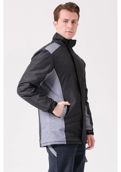 Kışlık Su Geçirmez Işçi Parkası Urtica Parka Rüzgar Sıcak Tutucu Astar Günlük Iş Kullanımına fırsatları