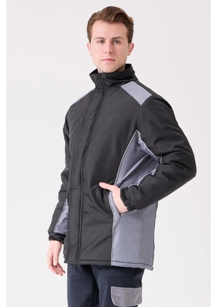 Kışlık Su Geçirmez Işçi Parkası Urtica Parka Rüzgar Sıcak Tutucu Astar Günlük Iş Kullanımına indirimleri