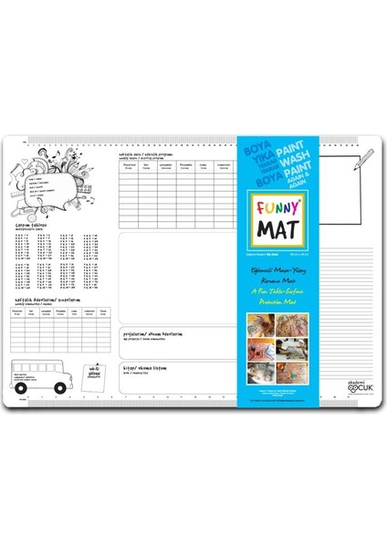 Funny Mat - Çalışma Masam - 68X48CM