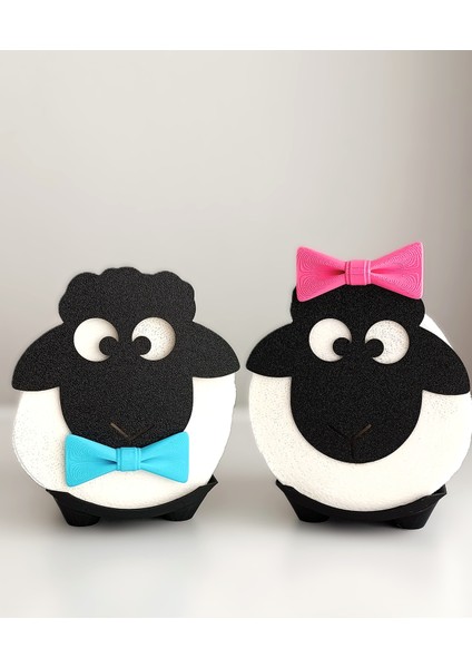 Sevimli Kuzular Tuvalet Kağıtlığı (Banyo & Wc Dekorasyon Ürünü) fırsatları