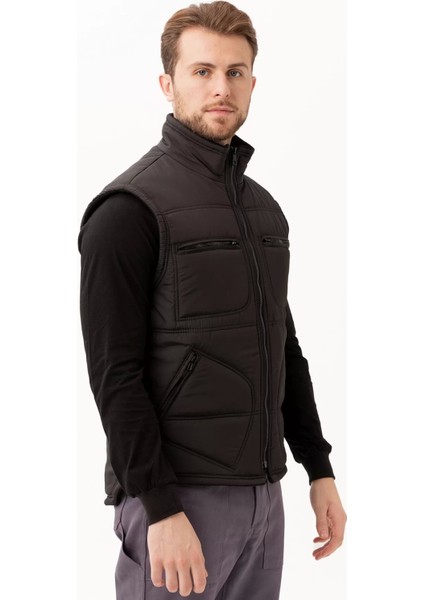 Kışlık Su Geçirmez Çok Cepli Yelek Isı Yalıtımlı Melesa Iş Outdoor Suya Sıcak Tutucu modelleri