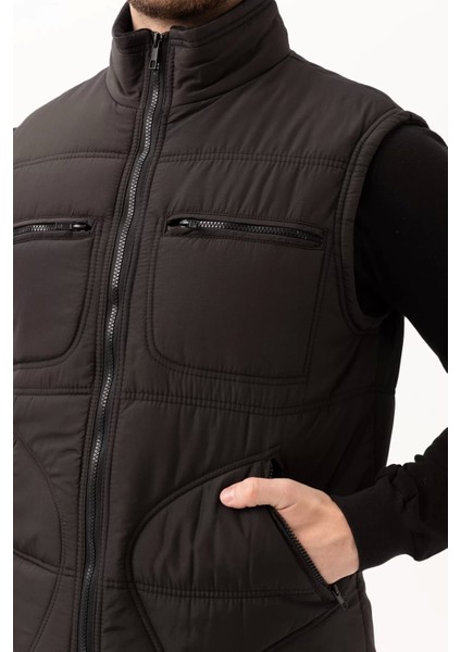 Kışlık Su Geçirmez Çok Cepli Yelek Isı Yalıtımlı Melesa Iş Outdoor Suya Sıcak Tutucu indirimleri