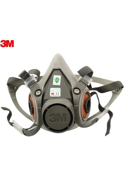 3m Yarım Yüz Maske 6200 Solunum Koruyucusu Ayarlanabilir Koruyucu Askılı Endüstriyel fiyatları