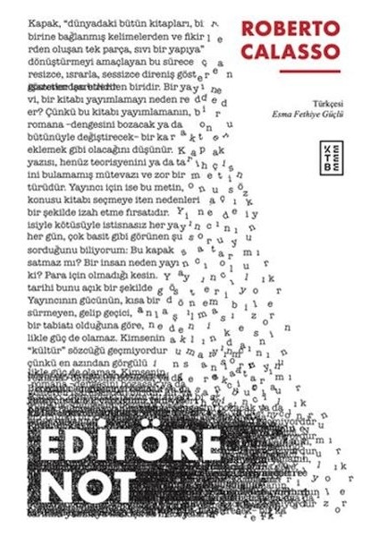 Editöre Not