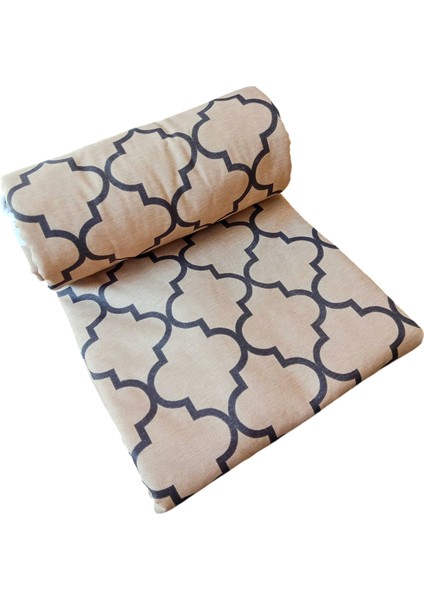 Ütü Masası Kılıfı Keçeli Büyük Boy Ipli Stoperli 55X140CM Damask Caramel fırsatları