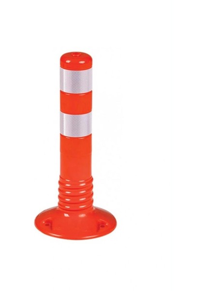 Reflektörlü Trafik Güvenlik Dikmesi UT2502 Şerit Ayırıcı Esnek Delinatör Tip Yapılı