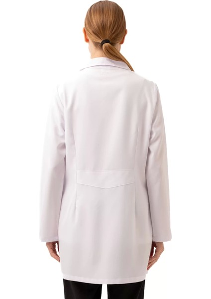 Kadın Laboratuvar Önlüğü Iş Güvenliği Hedera Önlük Doktor Öğrenci Medikal modelleri