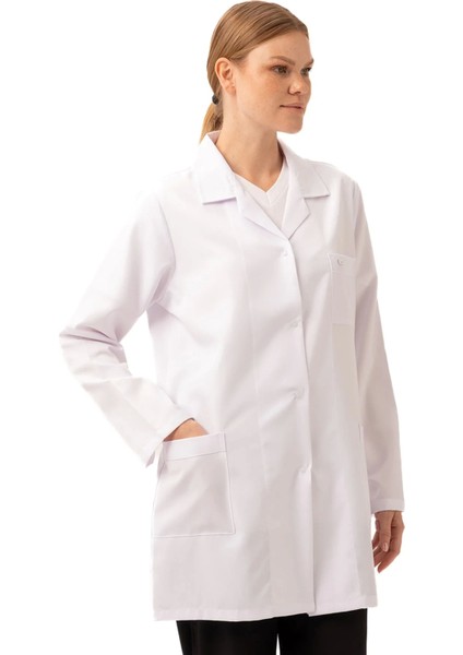Kadın Laboratuvar Önlüğü Iş Güvenliği Hedera Önlük Doktor Öğrenci Medikal fırsatları