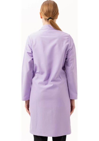 Kadın Uzun Kollu Iş Önlüğü Oekotex Sertifikalı Vanessa Şık Rahat Cepli Model