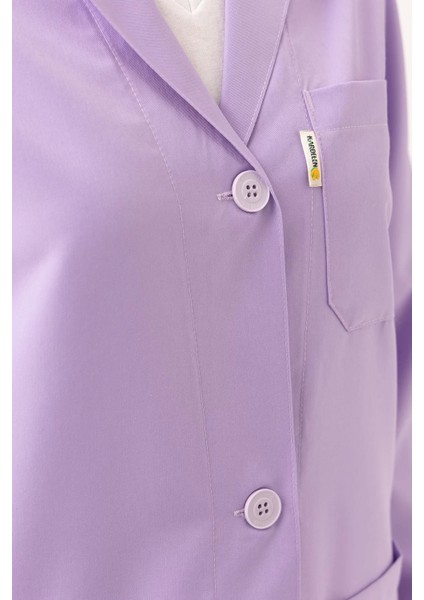 Kadın Uzun Kollu Iş Önlüğü Oekotex Sertifikalı Vanessa Şık Rahat Cepli Model