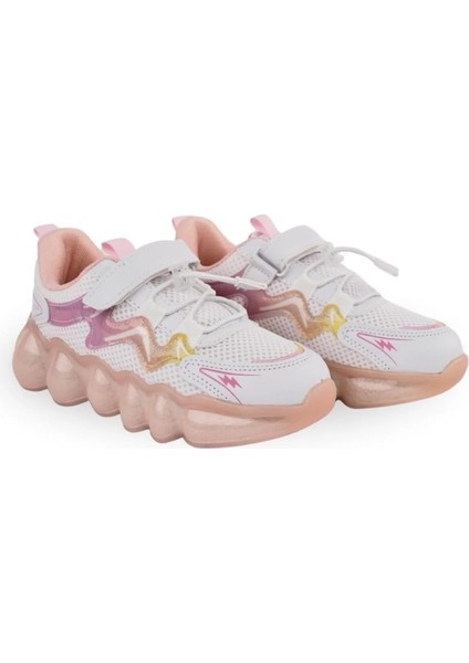 25C.DREW Pudra Air Ortopedik Taban Sneaker Kız Çocuk Spor Ayakkabı