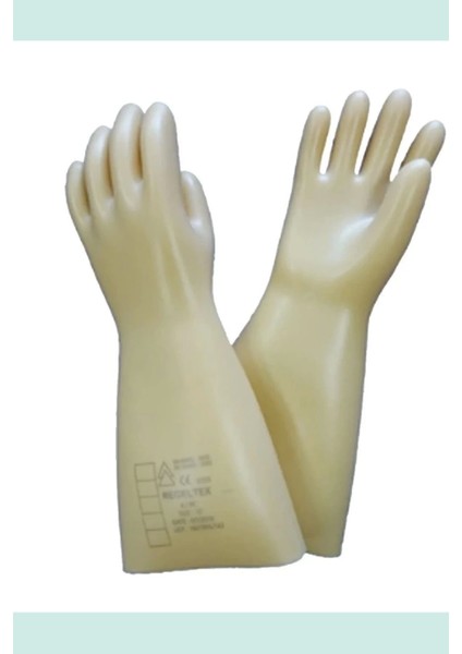 Regeltex 5kv Izolasyonlu Elektrikçi Eldiveni Ce En 60903 Iso 9001 Izole Eldiven France Std