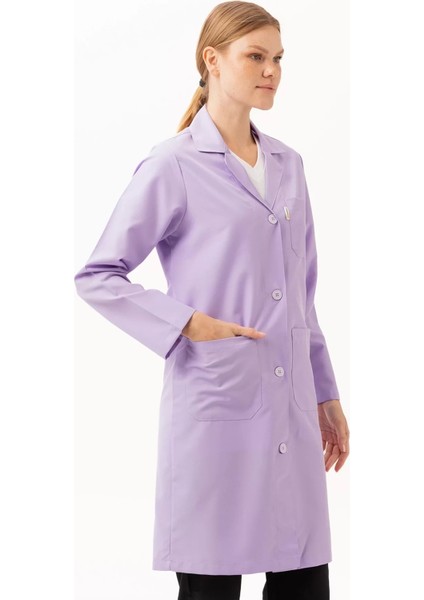 Kadın Uzun Kollu Iş Önlüğü Oekotex Sertifikalı Vanessa Şık Rahat Cepli Model fırsatları