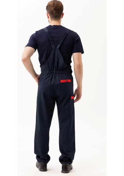 Iş Güvenliği Tulumu Koyu Detaylı Gabardin Nandina Bahçıvan Tulum Konforlu Şık Kıyafeti fırsatları