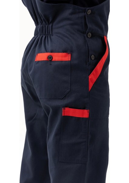 Iş Güvenliği Tulumu Koyu Detaylı Gabardin Nandina Bahçıvan Tulum Konforlu Şık Kıyafeti indirimleri