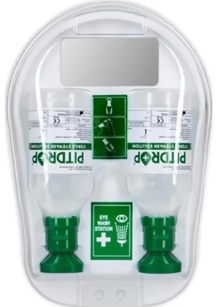 Acil Durum Göz Yıkama Istasyonu 1704 Iş Güvenliği Pit Drop Solüsyonu Takımı Müdahale Ikili fiyatları