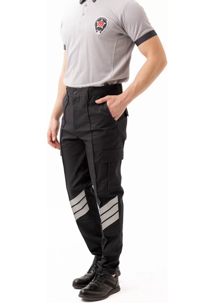 Unisex Güvenlik Pantolonu Yansıtıcı Detay Münih Görevlisi modelleri