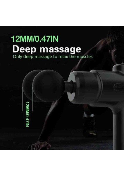 Masaj Tabancası - 4 Başlıklı Derin Doku Masaj Aleti | 1200 Mah Şarjlı fiyatları