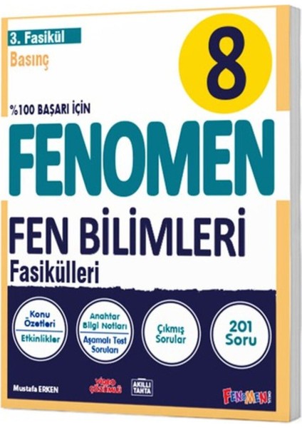 Fenomen 8 Fen Bilimleri 1.2.3.4.5.6 Fasikül fırsatları