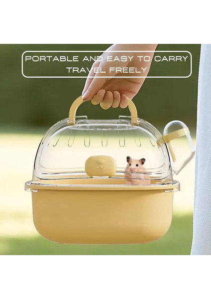 Hamster ve Tavşan Için Suluklu Taşıma Kafesi