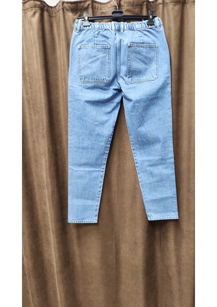 Açık Mavi Erkek Loose Jogger Jean – Rahat ve Modern Tasarım fiyatları