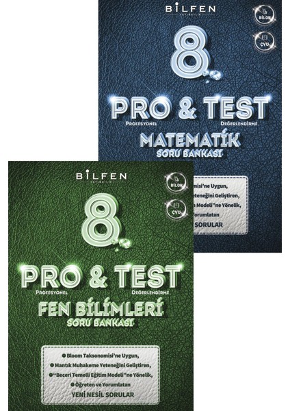 8. Sınıf Protest Fen Bilimleri Matematik Soru Bankaları