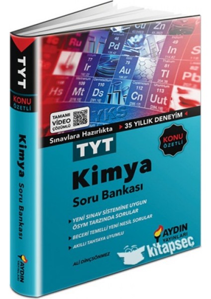 Tyt Kimya Konu Özetli Soru Bankası