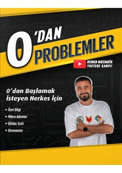 0'dan Problemler - Rehber Matematik - Tyt & Yks - 0 Dan Youtube Kampı Sıfırdan Başla Video Çözümlü fiyatları