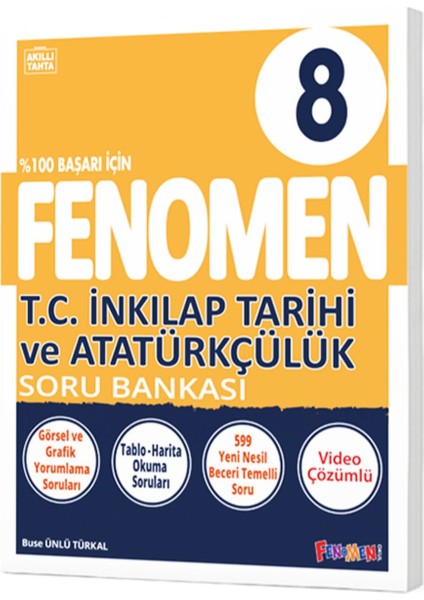 8. Sınıf T.c. Inkılap Tarihi ve Atatürkçülük Fenomen Soru Bankası (9786057790880)
