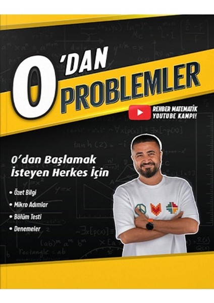 0'dan Problemler - Rehber Matematik - Tyt & Yks - 0 Dan Youtube Kampı Sıfırdan Başla Video Çözümlü fiyatları