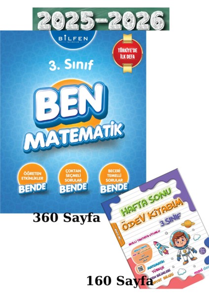 Bilfen 3. Sınıf Ben Matematik Soru Bankası Bilfen Yayıncılık