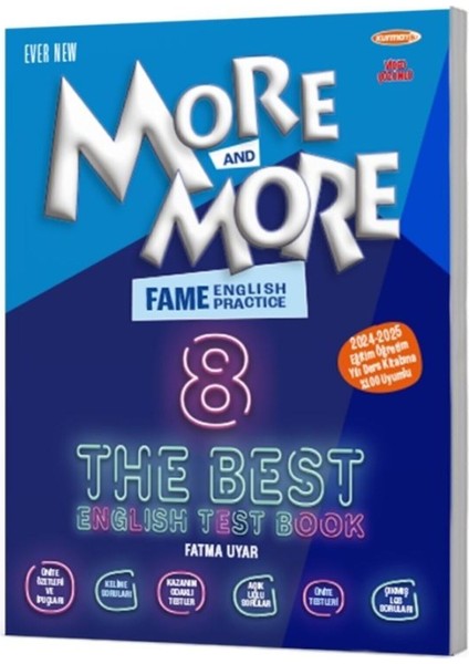 8 More&more Fame The Best Englısh Test Book Yeni Kapak 2025