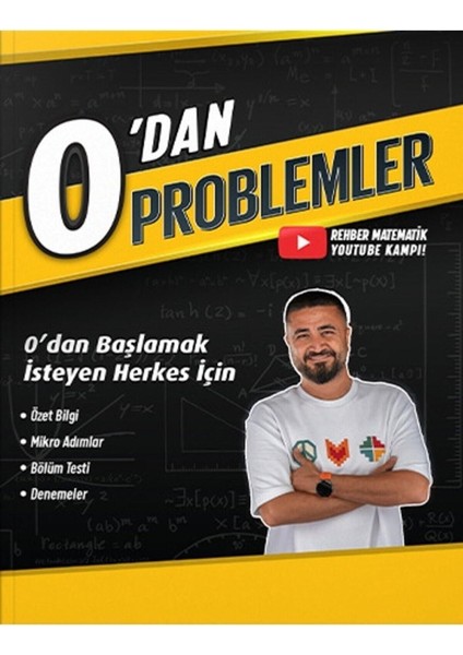 0'dan Problemler - Rehber Matematik - Tyt & Yks - 0 Dan Youtube Kampı Sıfırdan Başla Video Çözümlü fiyatları