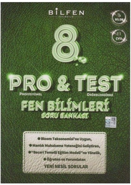Bilfen 8. Sınıf Protest Fen Bilimleri Soru Bankası
