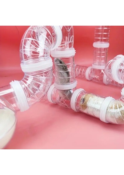 Hamster Için Egzersiz ve Oyun Tüneli Seti