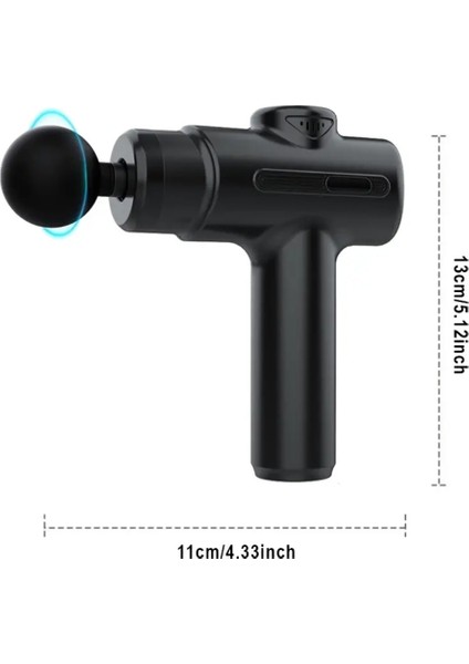 Masaj Tabancası - 4 Başlıklı Derin Doku Masaj Aleti | 1200 Mah Şarjlı fırsatları