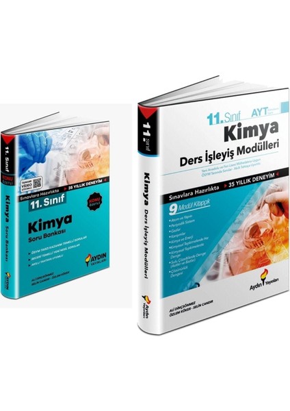 11. Sınıf Kimya Konu Özetli Soru Bankası 11.sınıf Aydın Kimya Ders Işleyiş Modülleri