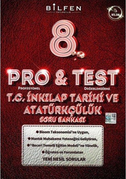 Bilfen 8. Sınıf Tc Inkılap Tarihi ve Atatürkçülük Protest Soru Bankası