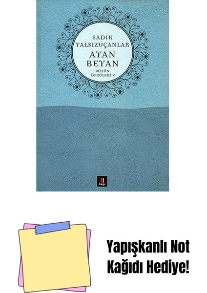 Ayan Beyan + Yapışkanlı Not Kağıdı