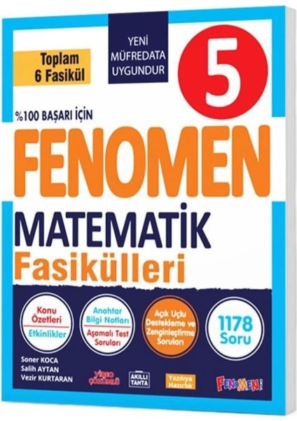 5. Sınıf Matematik Fasikül Seti 6 Fasikül ile Mesleki Hazırlık